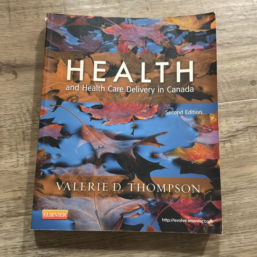 $50 Health abd Health Care Delivery in Canada 2nd Edition, PLS Read description